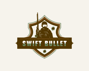 Gun Weapon Military logo design