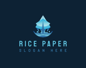 Paper Plane Flight logo design