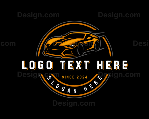 Automobile Garage Racing Logo