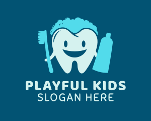 Kids Dental Hygiene  logo design