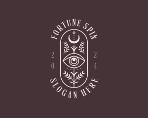 Bohemian Moon Eye logo design