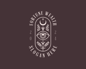 Bohemian Moon Eye logo design