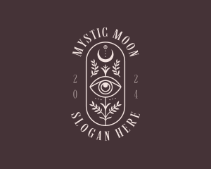 Bohemian Moon Eye logo design