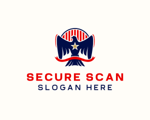 Eagle Wings Security logo design