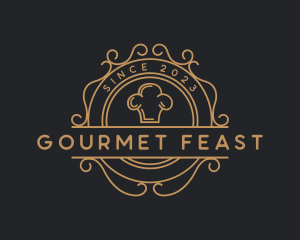 Chef Hat Gourmet Catering logo design