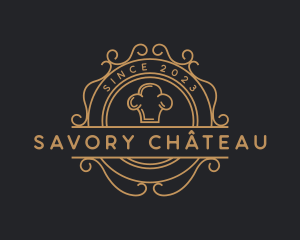 Chef Hat Gourmet Catering logo design