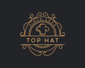 Chef Hat Gourmet Catering logo design