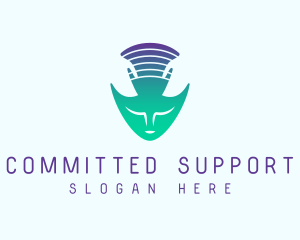 Mental Therapy Support logo design