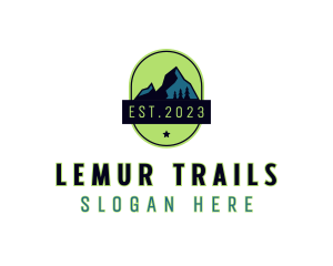 Mountain Travel Adventure logo design