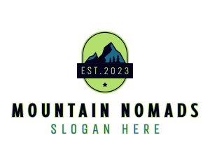 Mountain Travel Adventure logo design