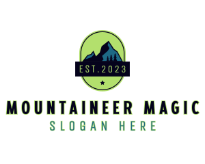 Mountain Travel Adventure logo design