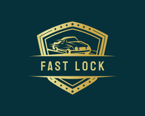 Fast Car Shield logo design