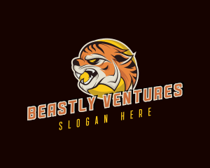 Gaming Tiger Beast logo design