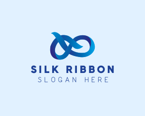 Ribbon Infinite Loop  logo design