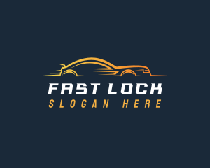 Fast Automotive Vehicle logo design