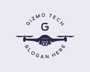 Tech Drone Camera logo design