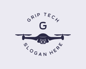 Tech Drone Camera logo design