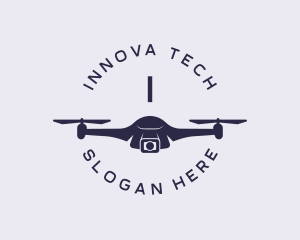 Tech Drone Camera logo design