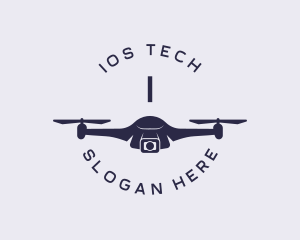 Tech Drone Camera logo design