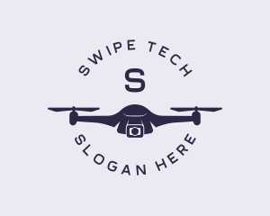 Tech Drone Camera logo design