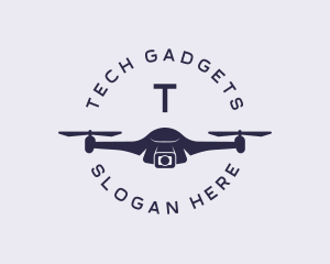 Tech Drone Camera logo design