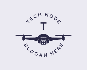 Tech Drone Camera logo design