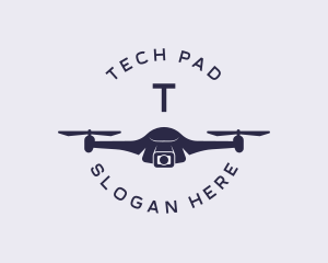 Tech Drone Camera logo design