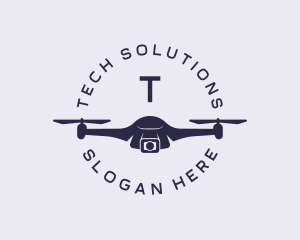 Tech Drone Camera logo design