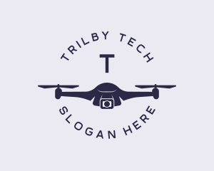 Tech Drone Camera logo design