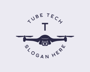 Tech Drone Camera logo design