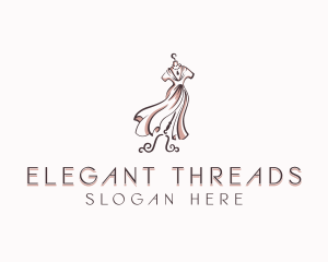 Fashion Stylist Gown logo design