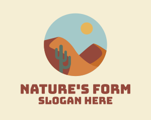 Desert Dunes Landscape  logo