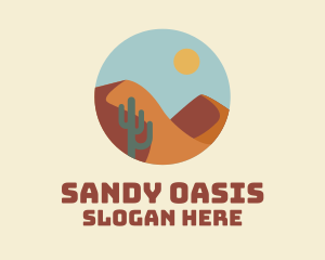 Desert Dunes Landscape  logo