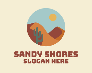 Desert Dunes Landscape  logo