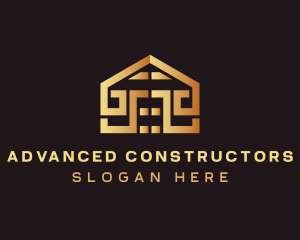 Premium Home Roofing logo design