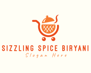  Cooking Shopping Cart logo design