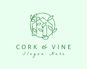 Garden Greenhouse Vine logo design