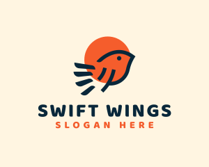 Sun Sparrow Swift logo