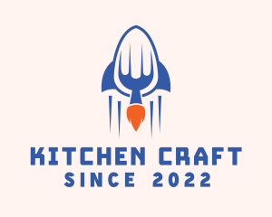 Rocket Kitchen Diner logo design