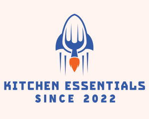 Rocket Kitchen Diner logo design