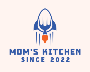 Rocket Kitchen Diner logo design