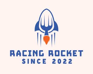 Rocket Kitchen Diner logo design