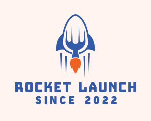 Rocket Kitchen Diner logo design