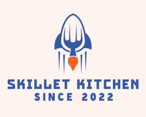 Rocket Kitchen Diner logo design