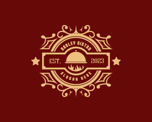 Flame Bistro Restaurant logo design