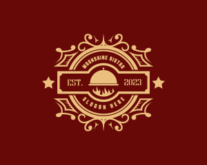 Flame Bistro Restaurant logo design