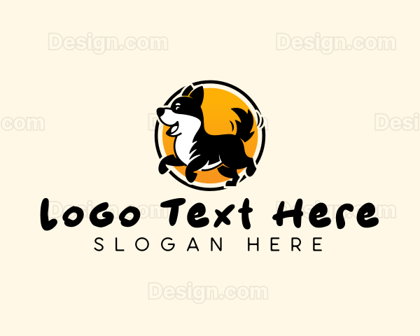 Puppy Dog Pet Logo