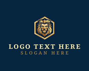 Lion - Luxury Loin Business logo design