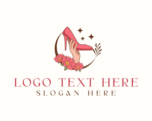 Floral Shoes Stilettos logo