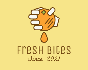 Fresh Orange Squeeze  logo design